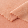 Stretch Fleece Fabric 93.3%Polyester 6.7%Spandex Keep Warm OEM Service