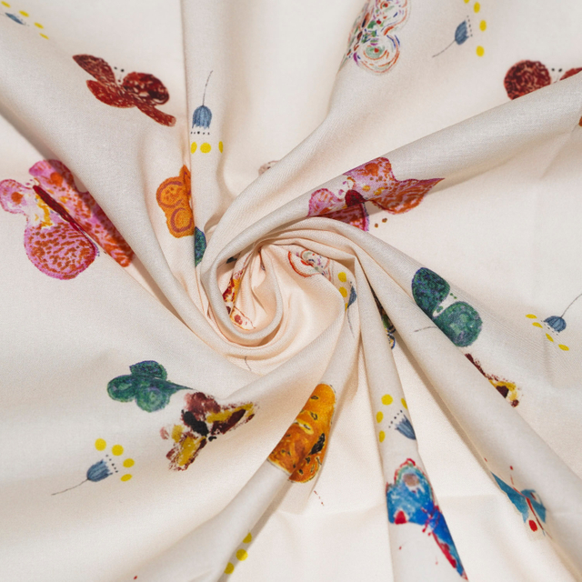 100% Polyester OEM Custom Printed Fabric