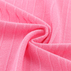 Striped Rib Ice Fabric 90%Polyester 10%Spandex Dress Textile Stretch Jersey