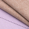 High Stretch Polyester Fleece Cashmere Wool Rib Knit Fabric