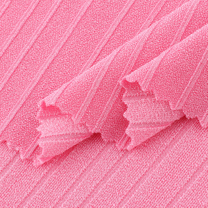 Imitation Acetate Linen-Texture Rib Fabric 3×8