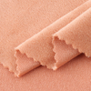 Stretch Fleece Fabric 93.3%Polyester 6.7%Spandex Keep Warm OEM Service