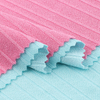 Striped Rib Ice Fabric 90%Polyester 10%Spandex Dress Textile Stretch Jersey