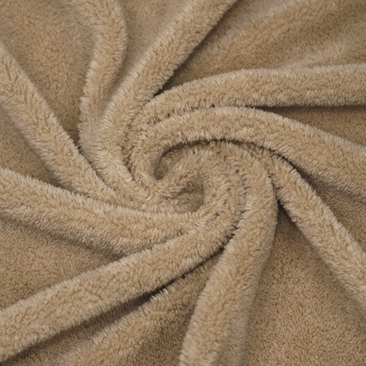 100% Polyester Sherpa Faux Fur Fleece Velvet Fabric