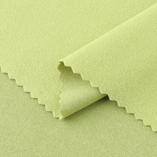 Stretch 90%Polyester 10%Spandex Brushed knitted Warm Fabric Soft Fleece