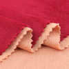 Stretch Fleece Fabric 93.3%Polyester 6.7%Spandex Keep Warm OEM Service