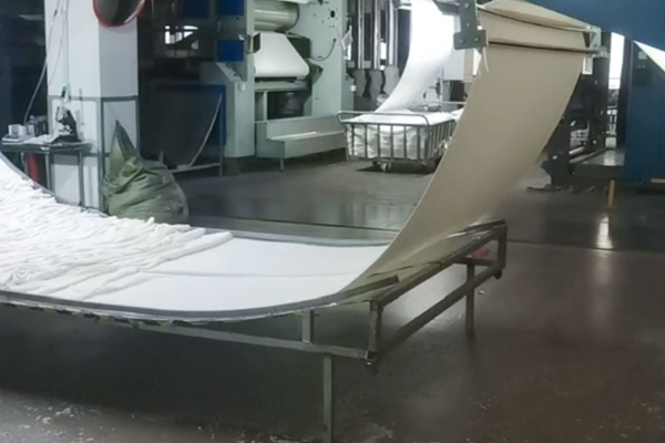 Automated dyeing and finishing line ensuring consistent color and high fabric quality at lanfex
