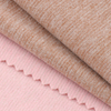 Cashmere Wool Rib Knit Fabric Polyester Keep Warm Fleece 
