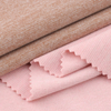Cashmere Wool Rib Knit Fabric Polyester Keep Warm Fleece 