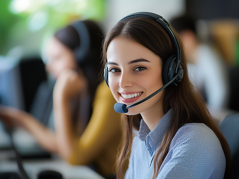 Professional customer service team offering textile solutions and project support at lanfex