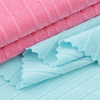 Striped Rib Ice Fabric 90%Polyester 10%Spandex Dress Textile Stretch Jersey